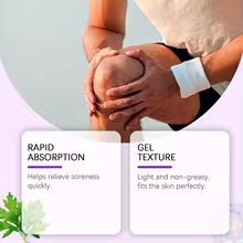 Herbal Cooling Muscle Relief Gel