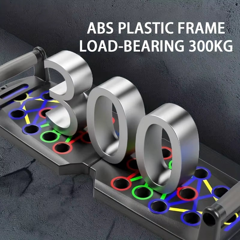 Push-up Board Set Portable Multifunctional Push-up Bar Foldable Fitness
